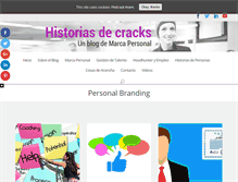 Tablet Screenshot of historiasdecracks.com